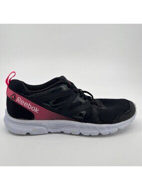 Reebok Run Supreme 2.0 Womens Size 7.5 Black Athletic Running Shoes Sneakers